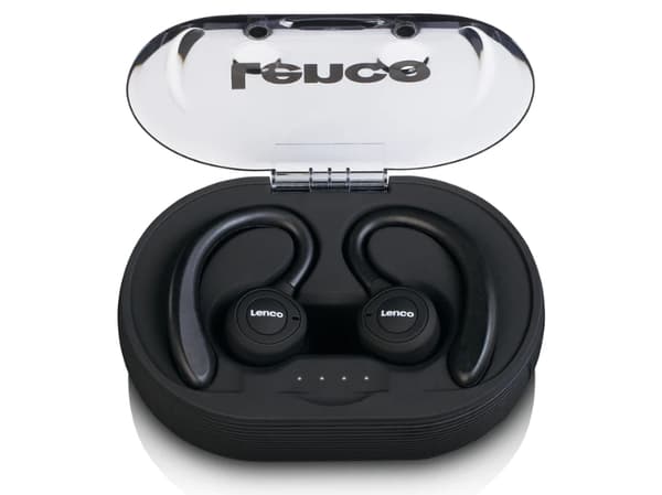 Lenco EPB-460BK, True Wireless Stereo (TWS), Idretter, 150 g, Hodetelefoner, Sort