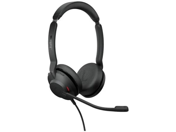 Jabra Evolve2 30 UC - Hodesett - on-ear - kablet - USB-C - Optimert for UC