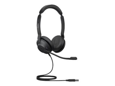 Jabra Evolve2 30 MS Stereo - Hodesett - on-ear - kablet - USB-A - Certified for Microsoft Teams
