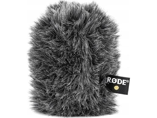 RØDE WS11, Tuulisuoja mikrofonille, Rode, VideoMic NTG, musta, keinonahka, vaahtomuovi, 8,5 cm