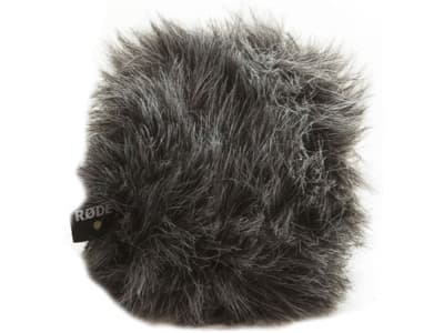 RØDE WS11, Mikrofonpute, Rode, VideoMic NTG, Sort, Fuskepels, Skum, 8,5 cm