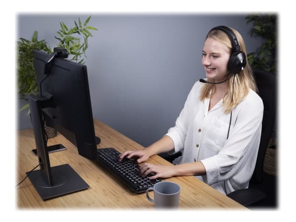 Trust HS-250 - Headset - fullstorlek - kabelansluten - USB-A