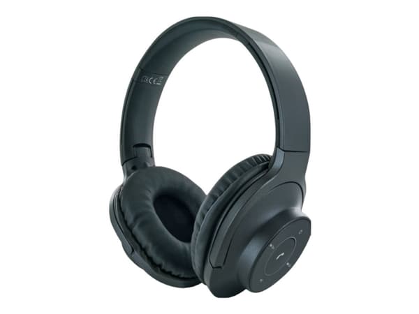 Schwaiger KH220BT 513, Langallinen & langaton, Puhelut/Musiikki, 20 - 20000 Hz, 180 g, Kuulokkeet, Musta