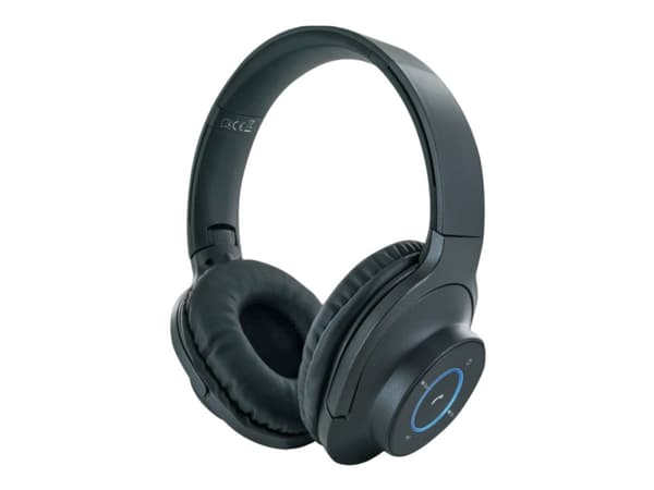 Schwaiger KH220BT 513, Langallinen & langaton, Puhelut/Musiikki, 20 - 20000 Hz, 180 g, Kuulokkeet, Musta