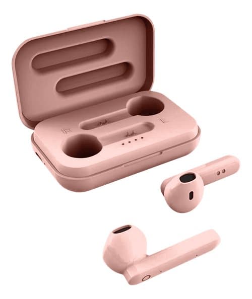 Streetz True Wireless Stereo hörlurar med laddningsetui - Matt Rosa