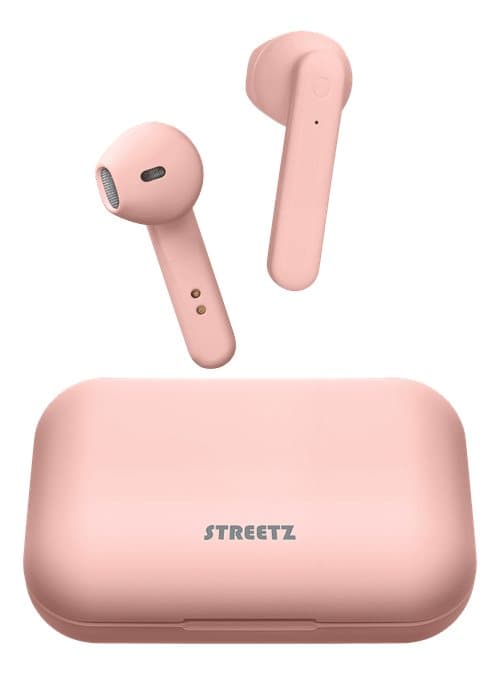 Streetz True Wireless Stereo hörlurar med laddningsetui - Matt Rosa