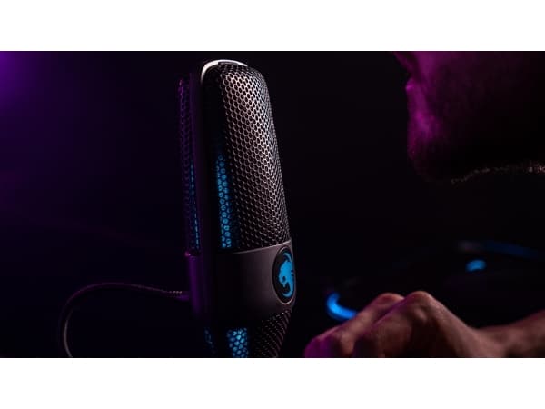 ROCCAT Torch, Studiemikrofon, 20 - 20000 Hz, 24 Bit, 48 kHz, 110 dB, Kondensator