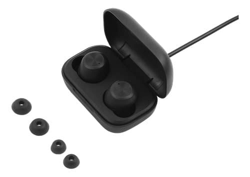 Trådlösa in-ear hörlurar med laddningetui, BT 5, TWS - Svart