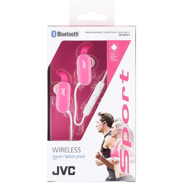 JVC Hörlur EBT5 Bluetooth In-Ear Rosa