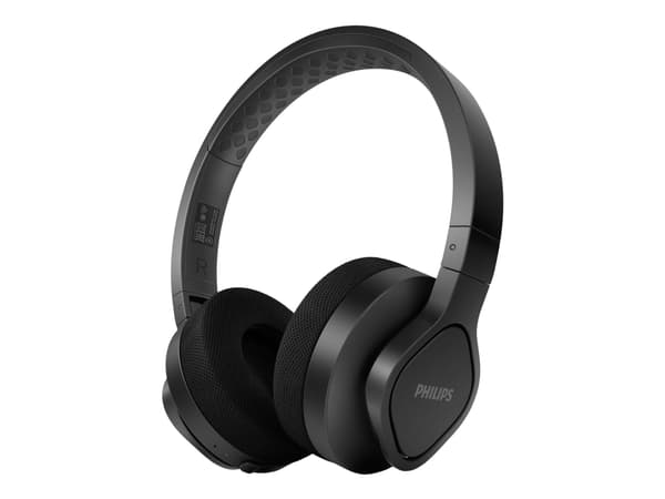 Philips TAA4216BK/00, Langallinen & langaton, 20 - 20000 Hz, Urheilu, 214 g, Kuulokkeet, Musta