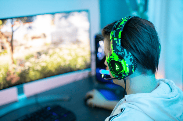 Surefire Gaming Skirmish - Gaming Headset - Fuld Størrelse - 3,5 mm. Jackstik - Camoflage Grøn