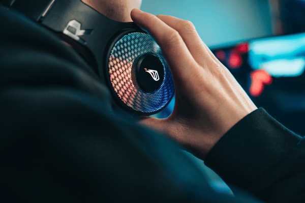 Harrier 360 USB-gamingheadset med surroundljud