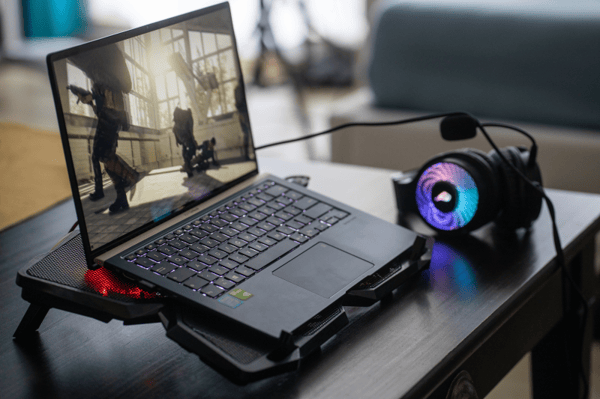 Harrier 360 USB-gamingheadset med surroundljud