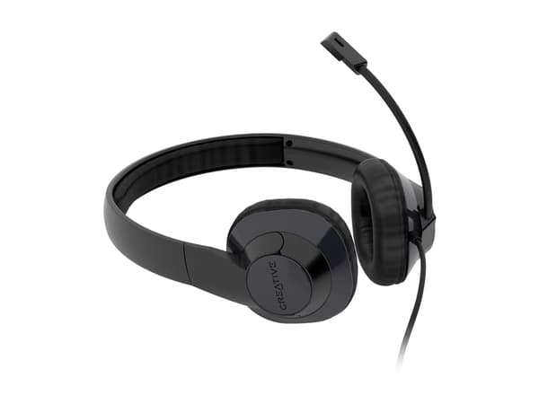 Creative ChatMax HS-720 - V2 - headset - på örat - kabelansluten - USB - svart