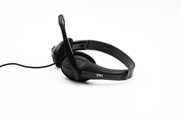Havit HV-H2105d - Hodetelefoner med mikrofon - on-ear - kablet - 3,5 mm jakk