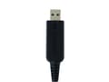 Miniatyrbilde 2 av 4: Koss SB45 USB, Koblet med ledninger (ikke trådløs), Kontor/kundesenter, 18 - 20000 Hz, Hodesett, Sort, Sølv