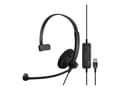Miniatyrbilde 2 av 5: EPOS IMPACT SC 30 USB ML - Hodesett - on-ear - kablet - USB - svart med oransje fargefremhevinger