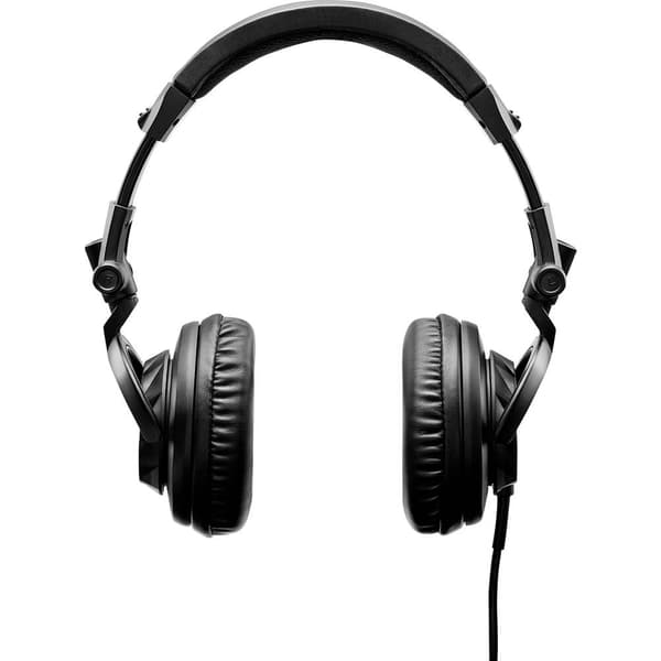 Hercules HDP DJ45 DJ Over Ear hörlurar Sladd Svart Hopfällbara