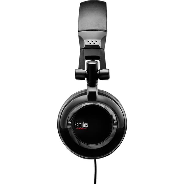 Hercules HDP DJ45 DJ Over Ear hörlurar Sladd Svart Hopfällbara