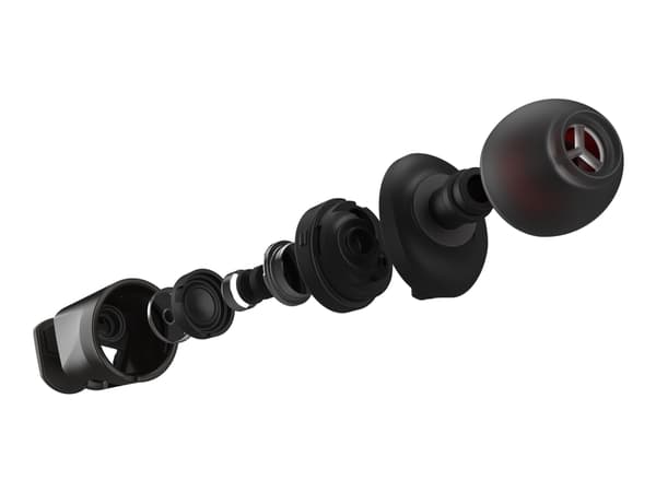 ASUS ROG Cetra II Core - Ørepropper med mikrofon - i øret - kablet - 3,5 mm jakk - svart, rød