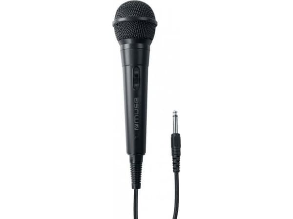 Muse MC-20 B, Scene/opptreden, -73 dB, 30 - 15000 Hz, 600 O, Énveis, Koblet med ledninger (ikke trådløs)