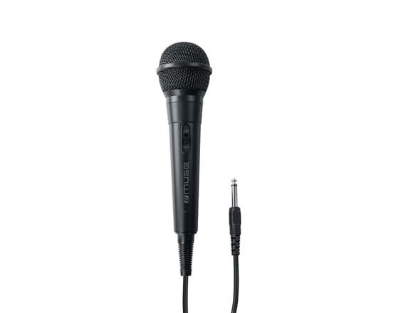 Muse MC-20 B, Scene/opptreden, -73 dB, 30 - 15000 Hz, 600 O, Énveis, Koblet med ledninger (ikke trådløs)