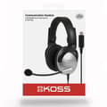 Pikkukuva 4 / 4: KOSS Kuuloke SB45 USB Over-Ear Mic Musta/Hopea