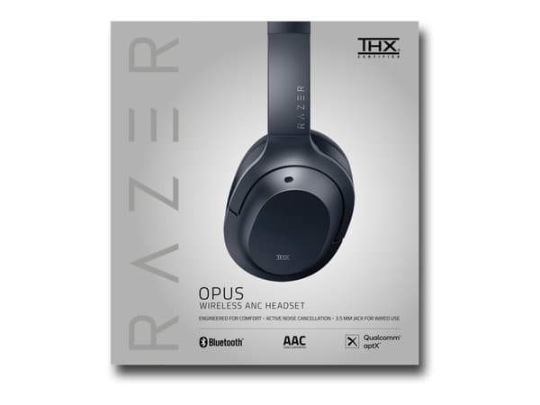 Razer RZ04-03430100-R3M1, Langallinen & langaton, Puhelut/Musiikki, 20 - 20000 Hz, 275 g, Kuulokkeet, Musta
