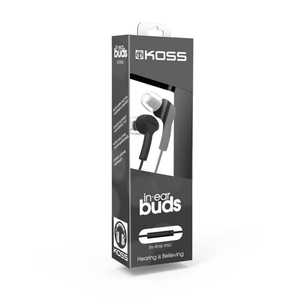 KOSS Kuuloke KEB9i In-Ear Mic Black