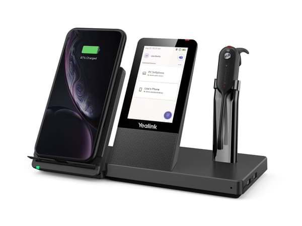 Yealink WH67 Teams Personlig lydkonferansesystem Bluetooth Sort