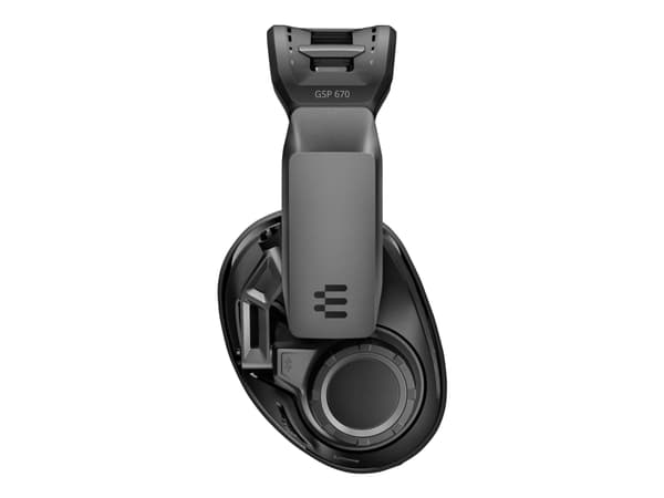 EPOS GSP 670 - Hodesett - 7,1-kanals - full størrelse - Bluetooth - trådløs - svart