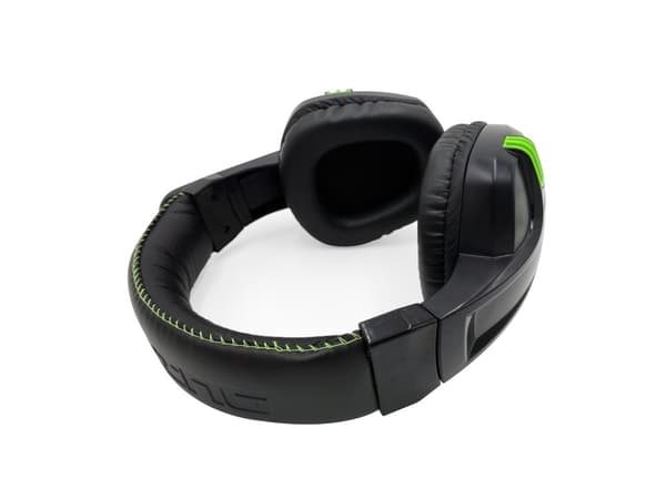Spillhodesett Media-Tech Cobra PRO OUTBREAK BIG MT3602, 40 mm, volumkontroll, svart-grønn