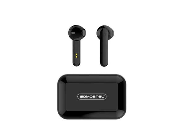 Headphones Somostel SOMOSTEL BLUETOOTH EARBUDS BLACK J28TWS