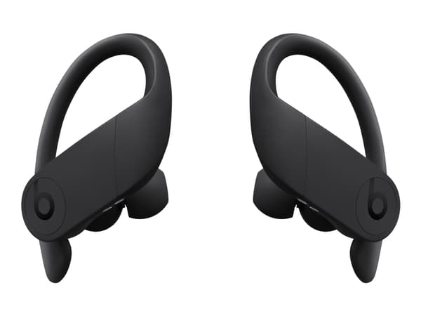 Beats Powerbeats Pro - Todelliset langattomat in-ear kuulokkeet mikrofonilla - in-ear - over-ear kiinnitys - Bluetooth - melua vaimentava - musta - i