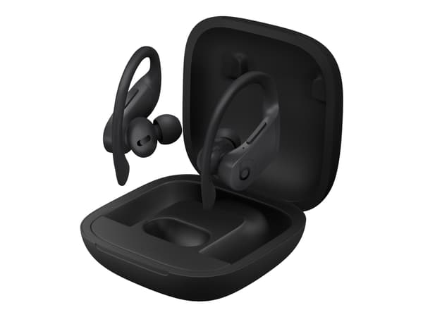 Beats Powerbeats Pro - Todelliset langattomat in-ear kuulokkeet mikrofonilla - in-ear - over-ear kiinnitys - Bluetooth - melua vaimentava - musta - i