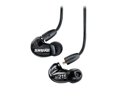 Shure SE215 Pro, Langallinen, Lava/studio, 22 - 17000 Hz, 30 g, Kuulokkeet, Läpinäkyvä