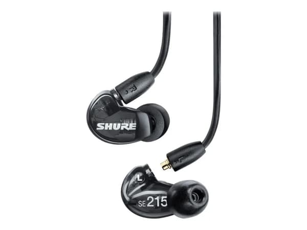 Shure SE215 Pro, Langallinen, Lava/studio, 22 - 17000 Hz, 30 g, Kuulokkeet, Läpinäkyvä