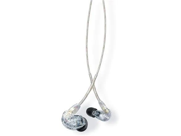 Shure SE215 Pro, Langallinen, Lava/studio, 22 - 17000 Hz, 30 g, Kuulokkeet, Läpinäkyvä