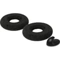 Miniatyrbild 3 av 4: plusonic 6337-10.2P Telefon On-ear headset Sladd Stereo Svart