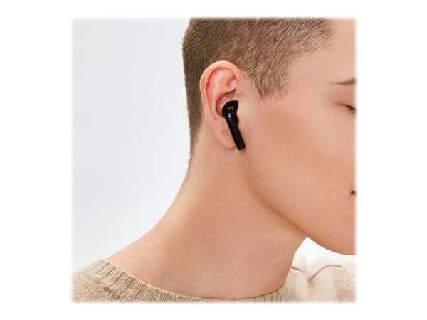 Sudio Nio - True wireless-hörlurar med mikrofon - öronknopp - Bluetooth - svart
