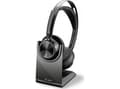 Miniatyrbild 5 av 5: POLY Voyager Focus 2 UC, Kabel & Trådlös, Kontor/callcenter, 20 - 20000 hz, 175 g, Headset, Svart