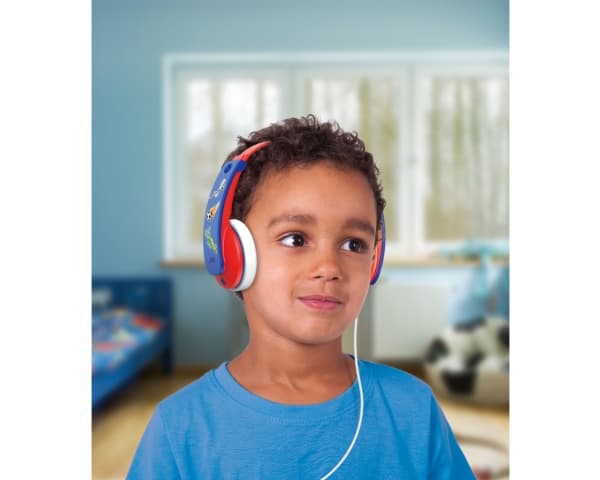 JVC HA-KD7 - Hodetelefoner - on-ear - kablet - 3,5 mm jakk - blå, rød