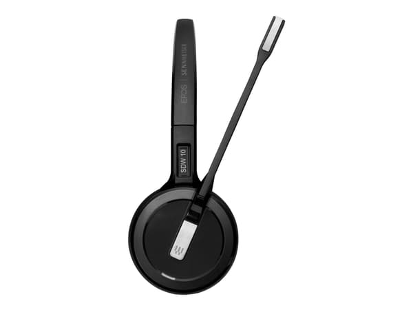 EPOS IMPACT SDW 5011 - 5000 Series - headset - på örat - konvertibel - DECT - trådlös - USB - svart - Certifierad för Skype for Buisness, Optimerad f