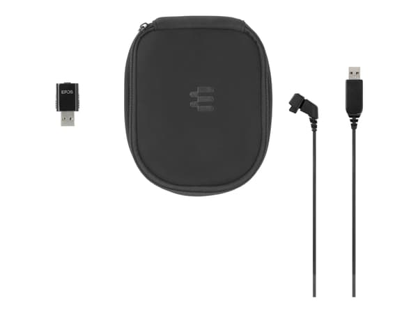 EPOS IMPACT SDW 5011 - 5000 Series - headset - på örat - konvertibel - DECT - trådlös - USB - svart - Certifierad för Skype for Buisness, Optimerad f