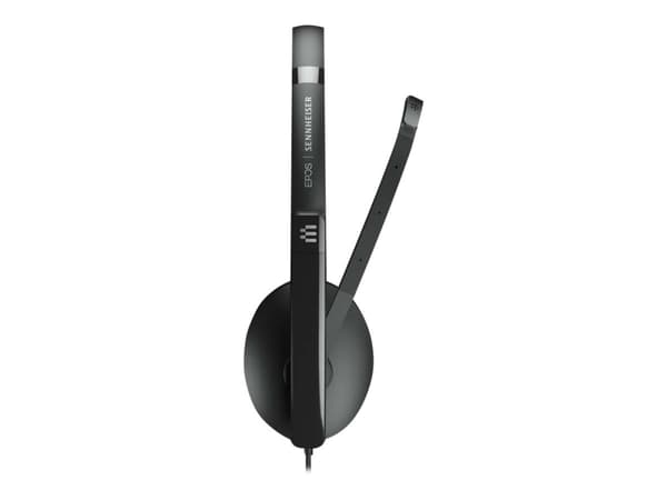 EPOS ADAPT 165 USB II - Hodesett - on-ear - kablet - USB, 3,5 mm jakk - svart - Optimert for UC