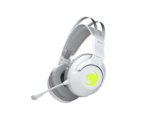 ROCCAT Elo 7.1 Air, Trådløs, Spilling, 20 - 20000 Hz, 585,1 g, Hodesett, Hvit