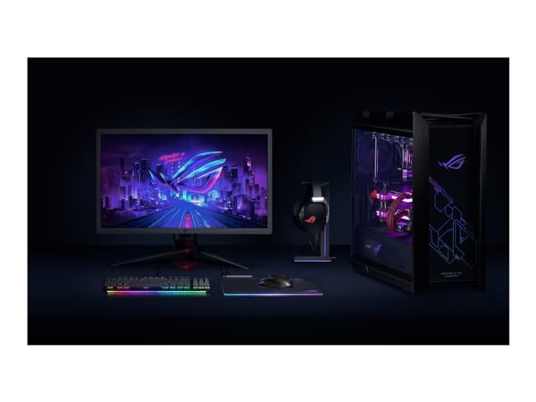 ASUS ROG Theta 7.1 - Hodesett - 7,1-kanals - full størrelse - kablet - USB, USB-C