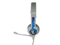 Pikkukuva 4 / 5: Onanoff BuddyPhones Galaxy - Mikrofonipuhelin - på øret - kabling - 3,5 mm jackstik - grå