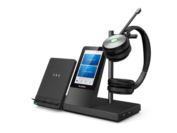 Yealink WH66 Dual UC, Langaton, Toimisto/puhelukeskus, 20 - 20000 Hz, 525 g, Henkilökohtainen audioneuvottelujärjestelmä, Musta