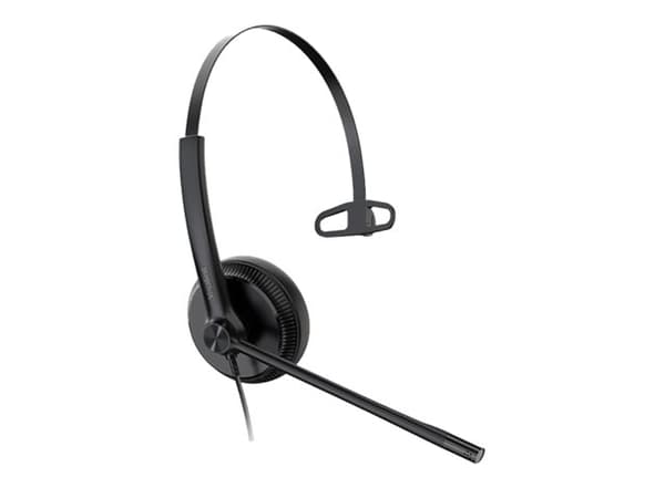 Yealink UH34 Mono - Hodetelefon med mikrofon - on-ear - kablet - USB - UC-sertifisert